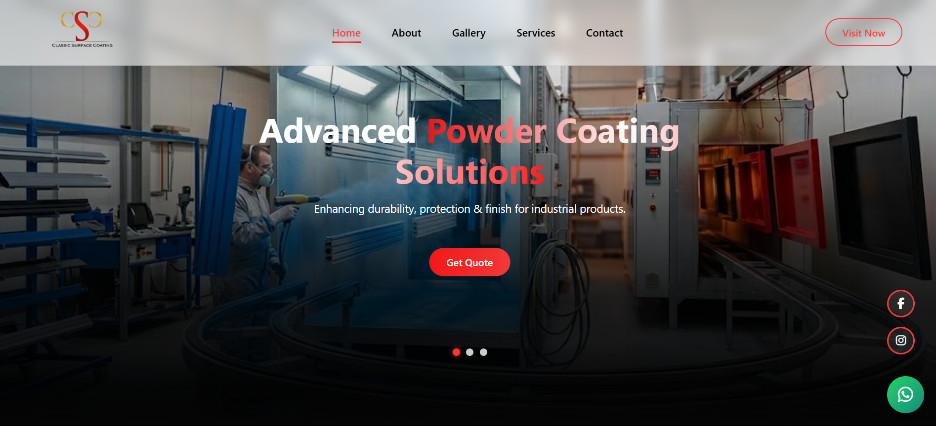 Business website project